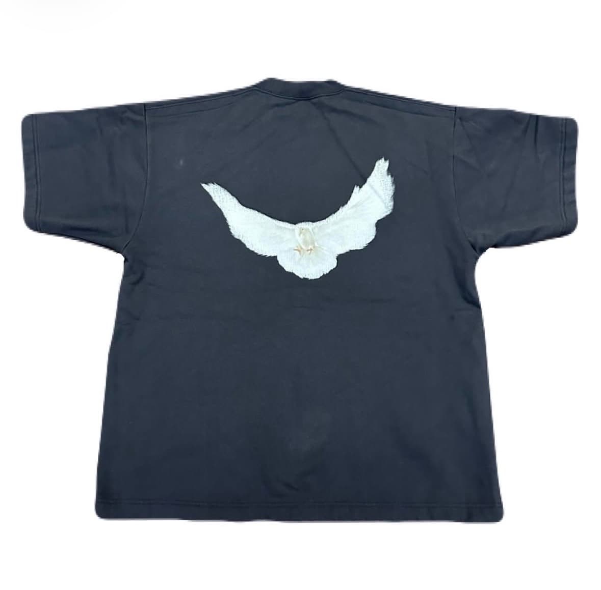 Dove Padded Heavy Fleece Tee Black