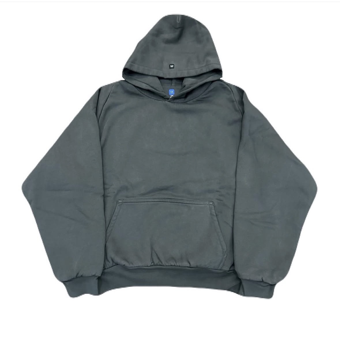 Logo shrunken hoodie