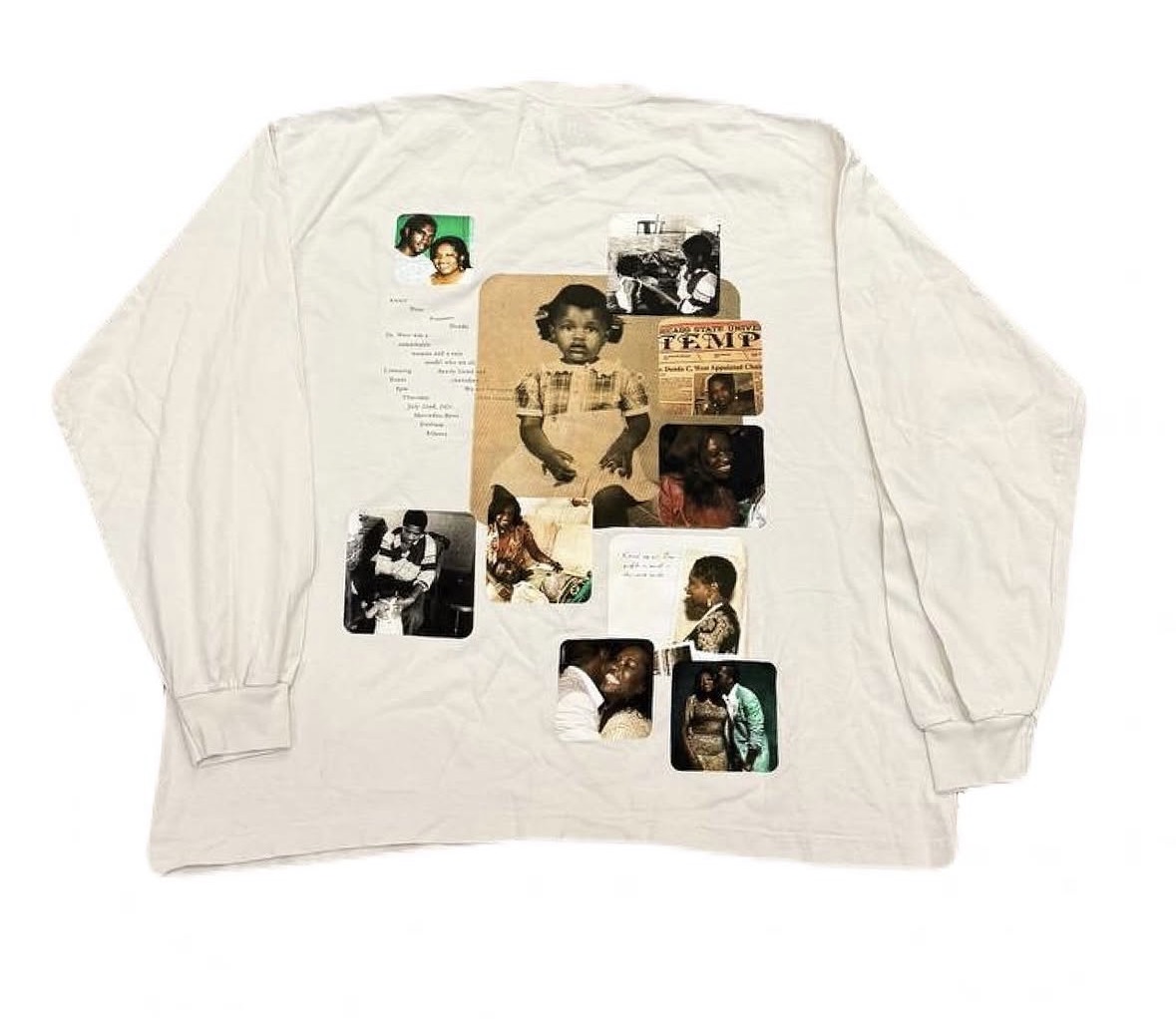 Donda yzygap unreleased longsleeve