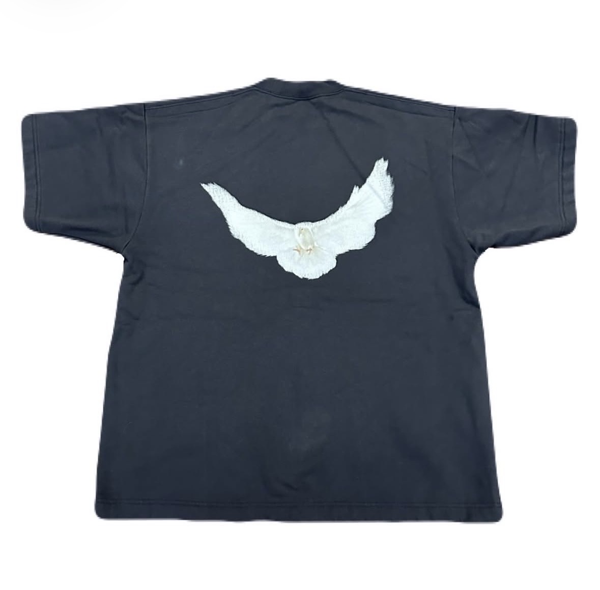 Dove Padded Heavy Fleece Tee Black