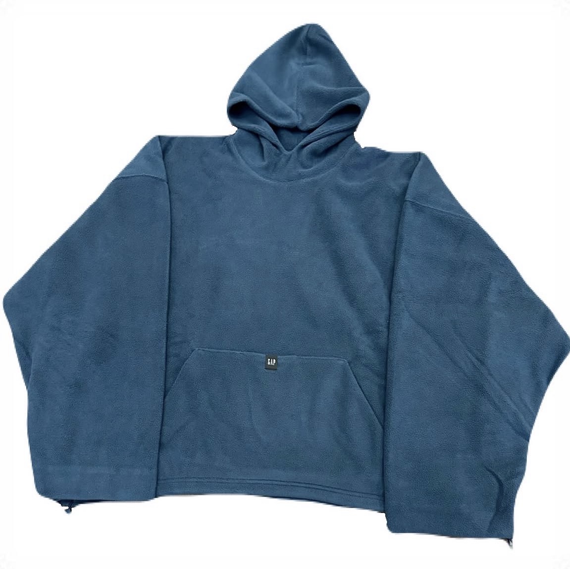 Polar Fleece Drawstring Padded Hoodie